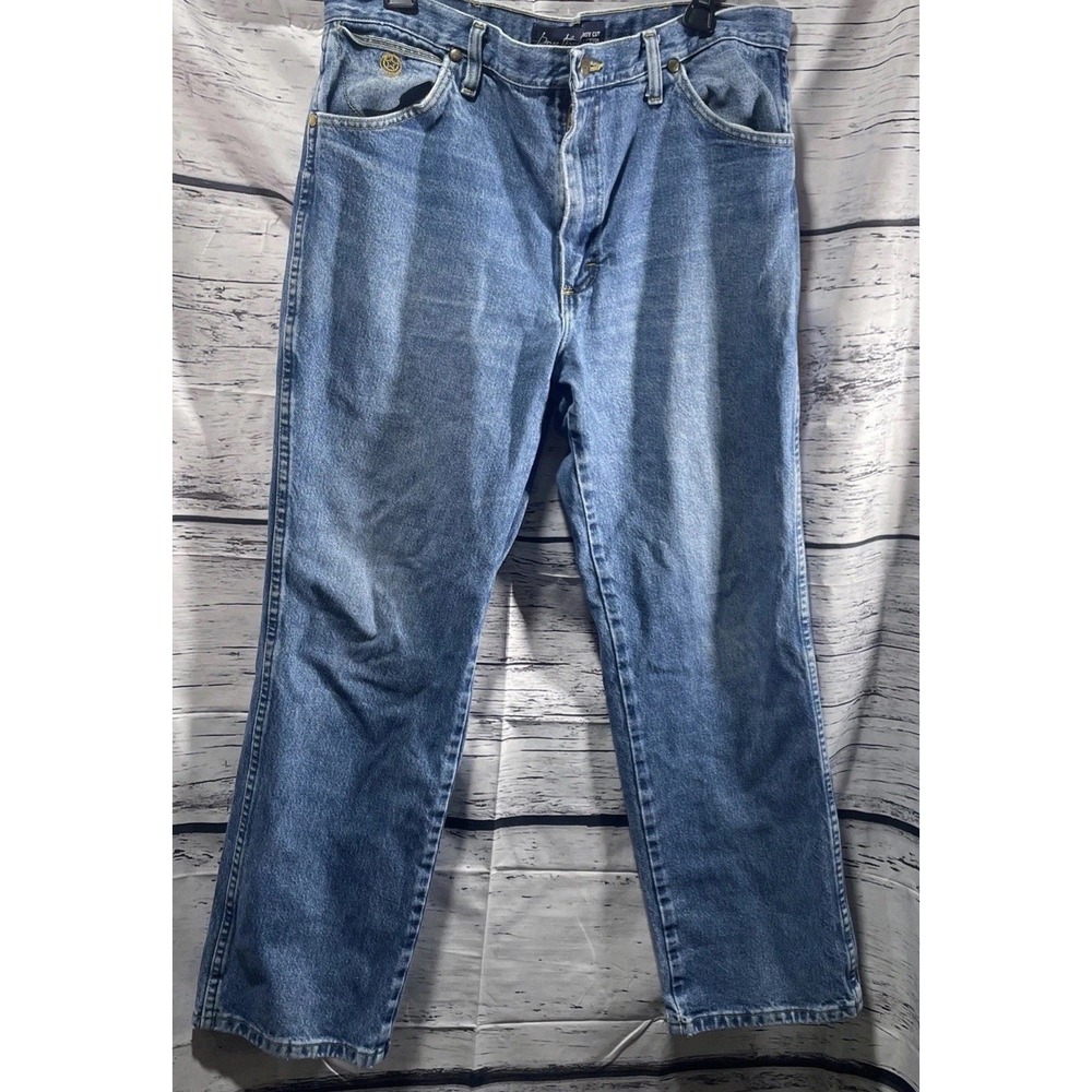 Wrangler George Strait Cowboy Cut Collection Jeans Mens 36x30 Blue Western